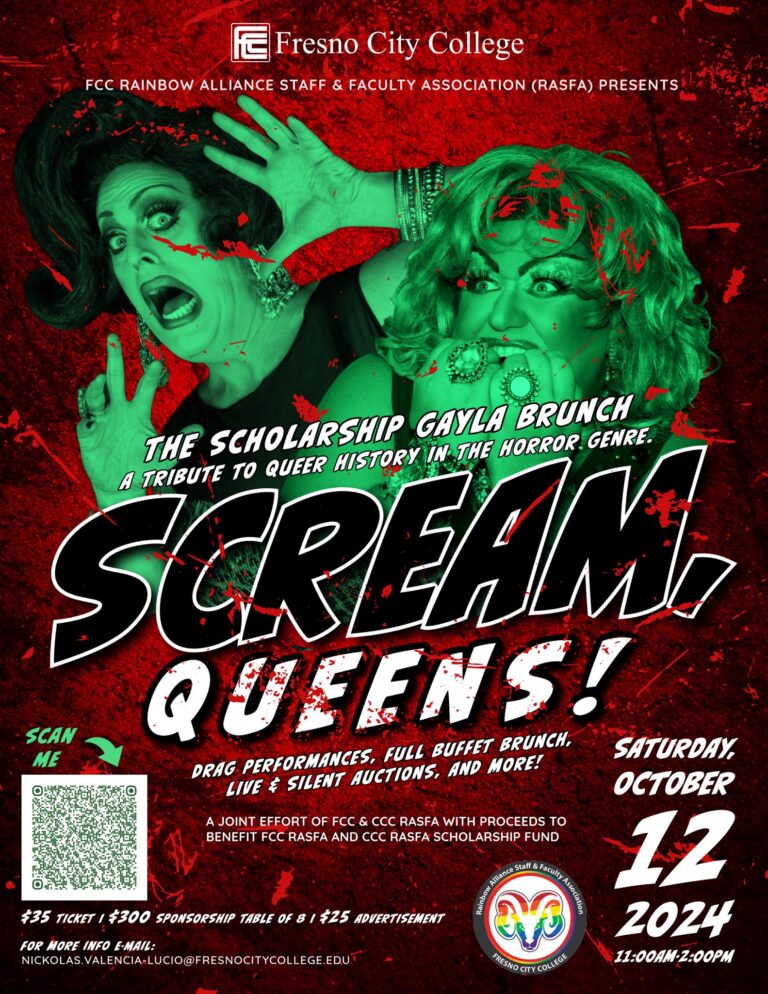 Fresno City College:  Scream, Queens!